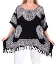 Load image into Gallery viewer, Women&#39;s Top Designer Tunic Beachwear Plus Size Casual Loose Fit 14 - 18