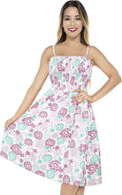 Load image into Gallery viewer, LA LEELA Women&#39;s One Size Beach Dress Tube Dress One Size