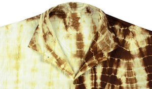 LA LEELA Everyday Essentials Casual Cotton Tropical Hawaiian Mens Shirt at