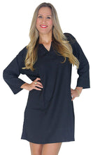 Load image into Gallery viewer, la-leela-rayon-solid-beachwear-loose-cover-up-osfm-10-14-m-l-black_4960