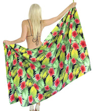 Load image into Gallery viewer, LA LEELA Women Beachwear Sarong Bikini Cover up Wrap Bathing Suit 5 ONE Size