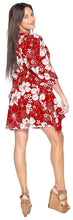 Load image into Gallery viewer, la-leela-soft-fabric-printed-hawaii-cardigan-girl-osfm-8-14-m-l-red_5199