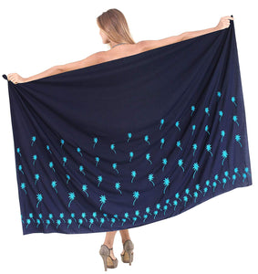 la-leela-women-beachwear-bikini-cover-up-swimwear-wrap-solid-5-one-size