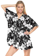 Load image into Gallery viewer, LA LEELA Cover up Beach Bikini Swimwear Swimsuit Kaftan Dress Women Printed