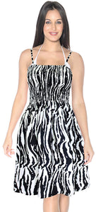LA LEELA Women's One Size Beach Dress Tube Dress One Size