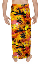 Load image into Gallery viewer, LA LEELA Bathing Suit Swimwear Swimsuit Sarong Wrap Cover ups Plain Beachwear Mens