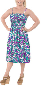 LA LEELA Women's One Size Beach Dress Tube Dress One Size