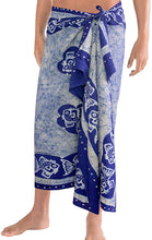 Load image into Gallery viewer, LA LEELA Beach Unisex Mens Sarong Pareo Cover upss Wrap Beach Towel Swim Batik
