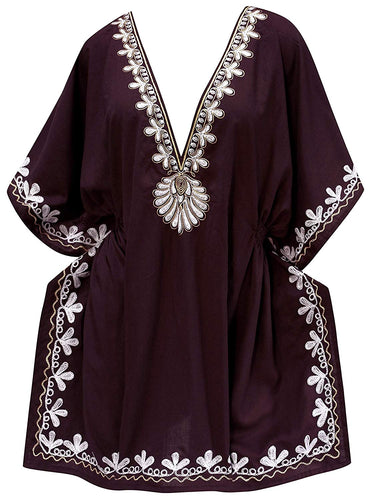 la-leela-swimsuit-beach-wear-embroidery-bikini-cover-up-women-summer-dress