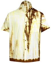 Load image into Gallery viewer, LA LEELA Everyday Essentials Casual Cotton Tropical Hawaiian Mens Shirt at