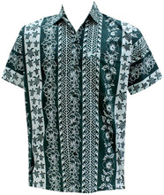 Load image into Gallery viewer, LA LEELA Shirt Casual Button Down Short Sleeve Beach Shirt Men Aloha Pocket 14