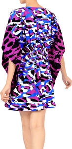 La Leela SOFT LIKRE Stretchy Beachwear Swimsuit Women PLUS Cover up Purple TOP
