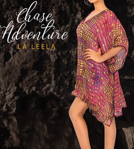 LA LEELA Swimsuit Cover ups for Women Loose fit Bikini Beach Bathing Swimsuit Cover Up US 8-14 Pink_E873
