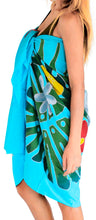 Cargar imagen en el visor de la galería, LA LEELA Women&#39;s Swimsuit Cover Up Sarong Bikini Swimwear Beach Cover-Ups Wrap Skirt Large Maxi ER