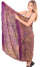 Cargar imagen en el visor de la galería, LA LEELA Women&#39;s Swimsuit Cover Up Sarong Bikini Swimwear Beach Cover-Ups Wrap Skirt Large Maxi FJ