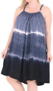 la-leela-bikni-swimwear-cover-ups-rayon-tie-dye-top-caribbean-short-office-stretchy-osfm-14-18-l-2x-navy-blue_6466