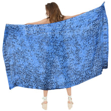 Load image into Gallery viewer, la-leela-swimsuit-cover-up-slit-sarong-printed-78x43-royal-blue_4403