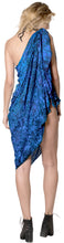 Load image into Gallery viewer, la-leela-scarf-deal-beach-dress-towel-sarong-printed-78x43-royal-blue_4410