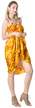 Load image into Gallery viewer, la-leela-bathing-suit-tie-slit-aloha-sarong-printed-78x43-golden_4417