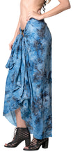 Load image into Gallery viewer, la-leela-rayon-beach-swimsuit-girls-sarong-bikini-cover-up-printed-78x43-blue_4426