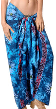 Load image into Gallery viewer, la-leela-rayon-towel-wrap-pareo-sarong-printed-78x43-royal-blue_4433