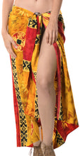 Load image into Gallery viewer, la-leela-resort-suit-wrap-beach-sarong-bikini-cover-up-printed-78x43-yellow_4434