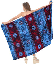 Load image into Gallery viewer, la-leela-beach-bikini-suit-sarong-bikini-cover-up-printed-78x43-royal-blue_4435