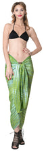 Load image into Gallery viewer, la-leela-cover-up-bathing-sarong-bikini-cover-up-tie-dye-78x43-parrot-green_4438