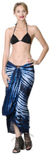 Load image into Gallery viewer, la-leela-swimwear-womens-sarong-bikini-cover-up-tie-dye-78x43-royal-blue_4439