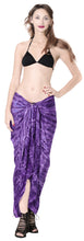 Load image into Gallery viewer, la-leela-bathing-suit-cover-up-sarong-bikini-cover-up-tie-dye-78x43-purple_4445