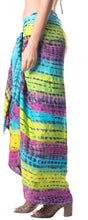 Load image into Gallery viewer, la-leela-bikini-swimwear-wrap-sarong-bikini-cover-up-tie-dye-78x43-yellow_4451