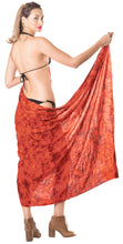 Load image into Gallery viewer, la-leela-bathing-suit-wrap-women-beach-sarong-tie-dye-78x43-red_4458