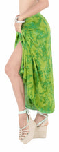 Load image into Gallery viewer, la-leela-rayon-towel-bathing-beach-sarong-bikini-cover-up-tie-dye-78x43-blue_4459