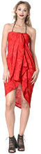 Load image into Gallery viewer, la-leela-swimwear-pareo-suit-beach-sarong-bikini-cover-up-tie-dye-78x43-red_4461