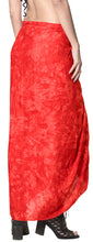 Load image into Gallery viewer, la-leela-swimwear-pareo-suit-beach-sarong-bikini-cover-up-tie-dye-78x43-red_4461