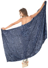 Load image into Gallery viewer, la-leela-resort-suit-pareo-beach-sarong-bikini-cover-up-tie-dye-78x43-grey_4466