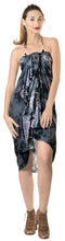 Load image into Gallery viewer, la-leela-rayon-scarf-deal-dress-bikini-wrap-sarong-printed-78x43-black_4471