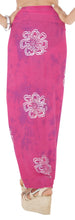 Load image into Gallery viewer, la-leela-rayon-hawaiian-women-wrap-suit-sarong-printed-78x43-dark-pink_4473