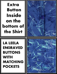 la-leela-men-casual-men-wear-summer-cotton-hand-print-batik-blue-aloha-size-s-xxl