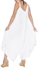 Load image into Gallery viewer, la-leela-beach-dress-solid-strapless-cover-up-skirt-party-osfm-14-16-white_3428