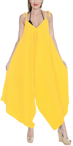 la-leela-rayon-solid-womens-beach-wear-casual-dress-beach-cover-upes-yellow-3494-one-size