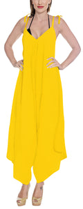 la-leela-rayon-solid-womens-beach-wear-casual-dress-beach-cover-upes-yellow-3494-one-size