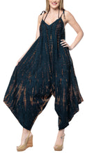 Load image into Gallery viewer, la-leela-beach-dress-tie-dye-maxi-tube-party-boho-skirt-osfm-14-16-black_3466