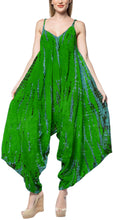 Load image into Gallery viewer, la-leela-tie-dye-womens-beach-beach-dresses-osfm-14-16-parrot-green_3467