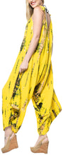 Load image into Gallery viewer, la-leela-tie-dye-beach-womens-beach-dress-wear-osfm-14-16-yellow_3468