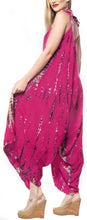 Load image into Gallery viewer, la-leela-beach-dress-tie-dye-beach-wear-cruise-tube-halter-osfm-14-16-pink_3470