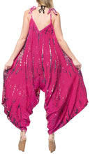 Load image into Gallery viewer, la-leela-beach-dress-tie-dye-beach-wear-cruise-tube-halter-osfm-14-16-pink_3470