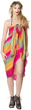 Load image into Gallery viewer, la-leela-swimwear-womens-scaf-sarong-bikini-cover-up-tie-dye-78x43-green_6816