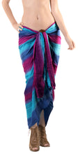 Load image into Gallery viewer, la-leela-bikini-suit-cover-up-sarong-bikini-cover-up-tie-dye-78x43-purple_4484