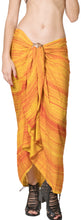 Load image into Gallery viewer, la-leela-wrap-bathing-suit-women-sarong-bikini-cover-up-tie-dye-78x43-orange_6818
